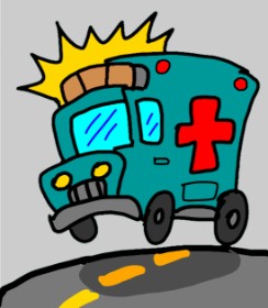 NachitoPop の 救急車 の絵