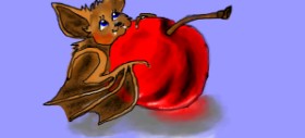 Рисунок на тему «Летучая мышь» — автор: Debidolittle