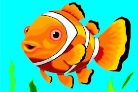 Рисунок на тему «Clownfish» — автор: Flowerpot