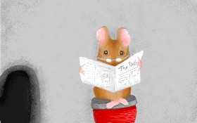 Рисунок на тему «Мышь» — автор: Neuralgia