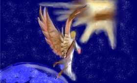 Herbert の 天使 の絵