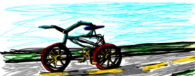 Moki の 自転車 の絵