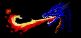 meebo の ドラゴン の絵