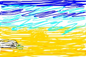 Marina🥃 の ビーチ の絵