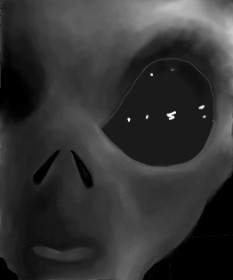 Bri の エイリアン の絵