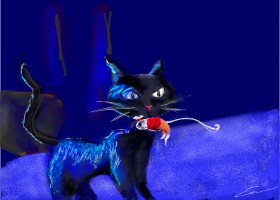 emrys の 猫 の絵