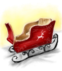Drawing of Sleigh by 👽mint
