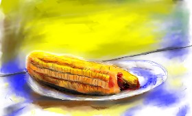 Herbert の トウモロコシ の絵