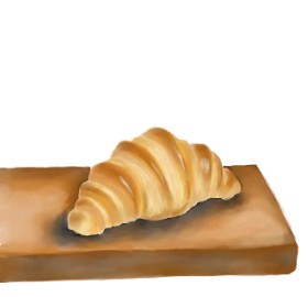 Um の クロワッサン の絵