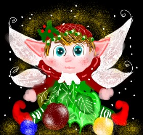 Eclat de Lune の クリスマスエルフ の絵