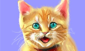 Рисунок на тему «Котенок» — автор: Herbert